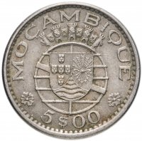 купить Мозамбик 5 эскудо (escudos) 1973 (Португальская колония)