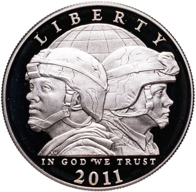 купить США 1 доллар (dollar) 2011 "Армия США"