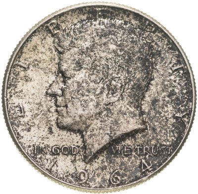 купить США 1/2 доллара (half dollar, полдоллара, 50 центов) 1964 "Кеннеди"