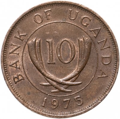 купить Уганда 10 центов (cents) 1975