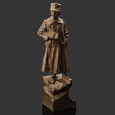 купить Скульптура "На службе" (название условное), бронза, литье, Западная Европа, 1900-1950 гг.