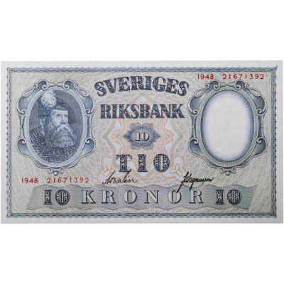 купить Швеция 10 крон 1948