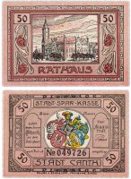 купить Германия (Силезия: Конты-Вроцлавске) 50 пфеннигов 1922 (220.1/B1) PB3
