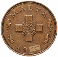 купить Мальта 1 цент (cent) 1972-1982