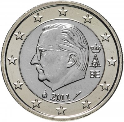 купить Бельгия 1 евро 2011