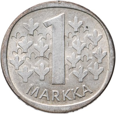 купить Финляндия 1 марка (markka) 1964 S