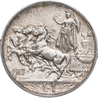 купить Италия 1 лира (lira) 1917