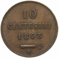 купить Сан-Марино 10 чентезимо (centesimi) 1893