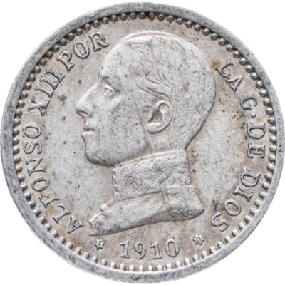 купить Испания 50 сентимо (centimos) 1910