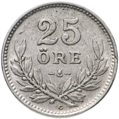 купить Швеция 25 эре (ore) 1936
