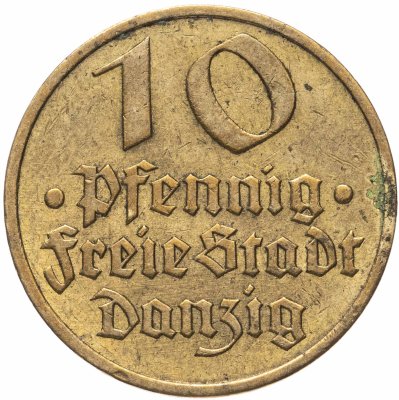 купить Германия, Данциг 10 пфеннигов 1932