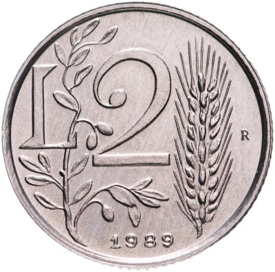 купить Сан-Марино 2 лиры (lire) 1989 "Шестнадцать веков истории"