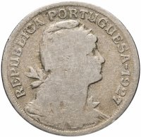 Купить Португалия 50 сентаво (centavos) 1927