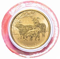Купить Австралия 1 доллар 2015 Год Козы (Восточный календарь)