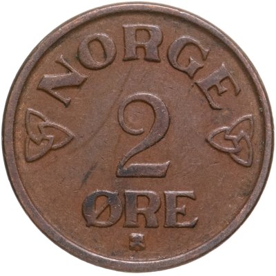 купить Норвегия 2 эре (ore) 1953