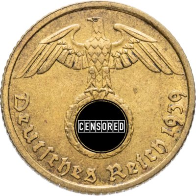 купить Германия (Третий Рейх) 5 рейхспфеннигов 1939 "А"