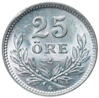купить Швеция 25 эре 1930