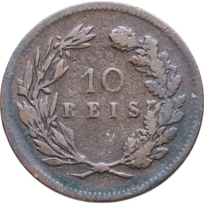 купить Португалия 10 реалов (reis) 1892 Без отметки монетного двора
