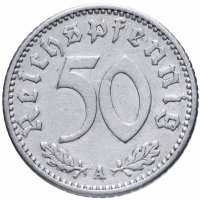 купить Германия (Третий рейх) 50 рейхспфеннигов (reichspfennig) 1940 A