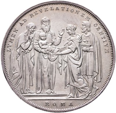 купить Папская область 1 скудо (scudo) 1831, Знак монетного двора "R" - Рим