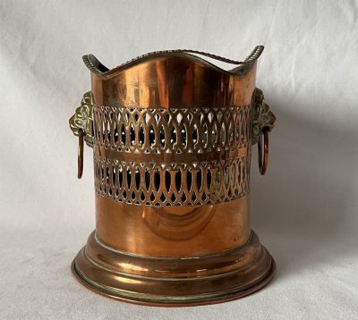 купить Держатель для бутылки, медь, латунь, Англия, 1900-1950 гг.