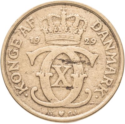купить Дания 1 крона (crown) 1929