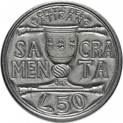 купить Ватикан 50 лир (lire) 1993