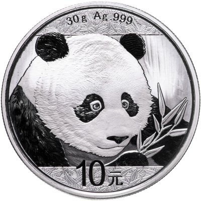 купить Китай 10 юаней 2018 Proof "Панда"