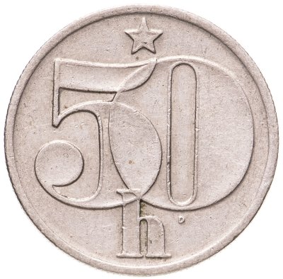 купить Чехословакия 50 геллеров 1978