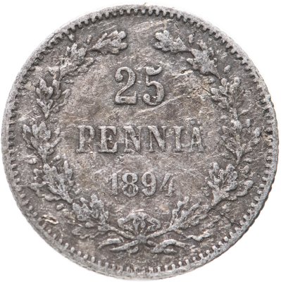 купить 25 пенни (pennia) 1894 L