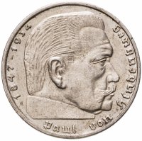 купить Германия (Третий Рейх) 2 рейхсмарки (reichsmark) 1939