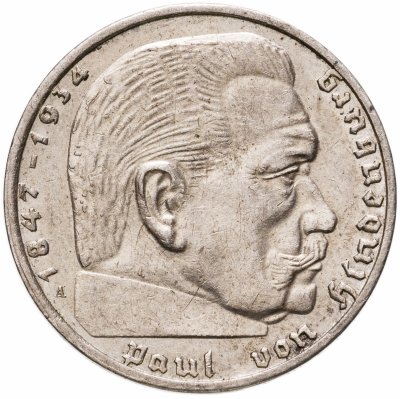 купить Германия (Третий Рейх) 2 рейхсмарки (reichsmark) 1939