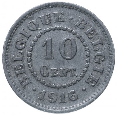 купить Бельгия 10 сантимов (centimes) 1916