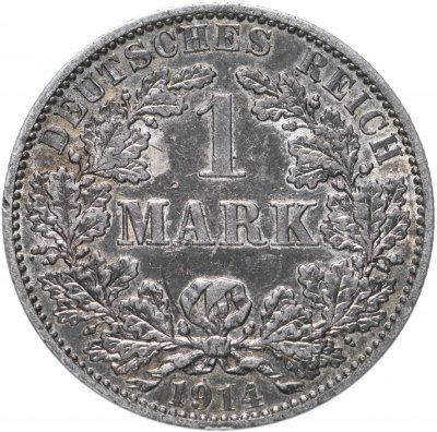 купить Германия, Германская империя 1 марка 1914 "А" - Берлин