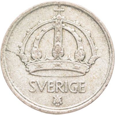 купить Швеция 25 эре (ore) 1950