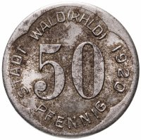 купить Германия (Вальд) нотгельд 50 пфеннигов 1920