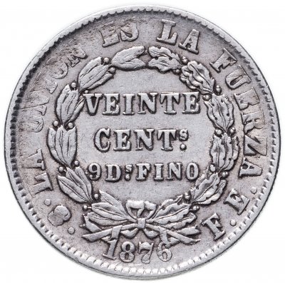купить Боливия 10 сентаво (centavos) 1875