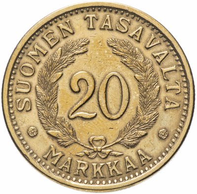 купить Финляндия 20 марок (markkaa) 1935