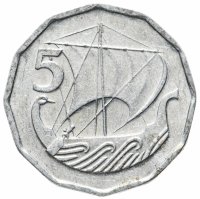 Купить Кипр 5 милей 1982