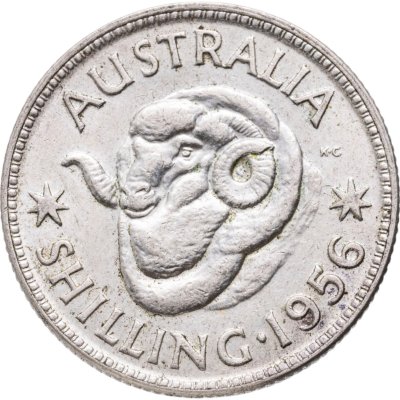 купить Австралия 1 шиллинг (shilling) 1956