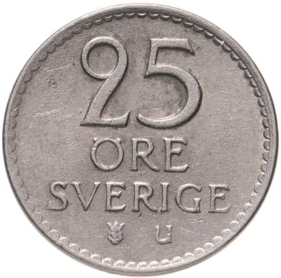 купить Швеция 25 эре (ore) 1969