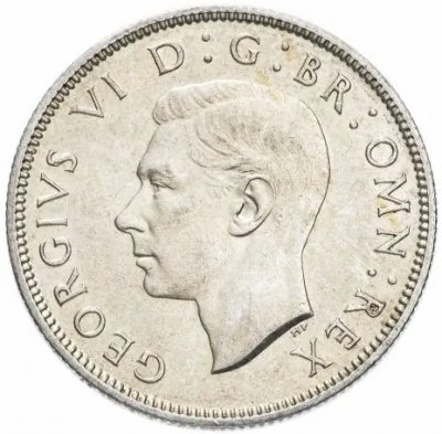 купить Великобритания 2 шиллинга (флорин, shillings) 1937-1946, случайный год