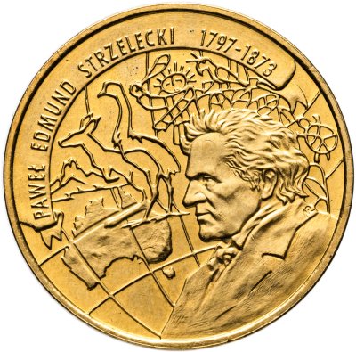 купить Польша 2 злотых (zlote) 1997 "Польские путешественники - Павел Эдмунд Стшелецкий (1797 - 1873)"