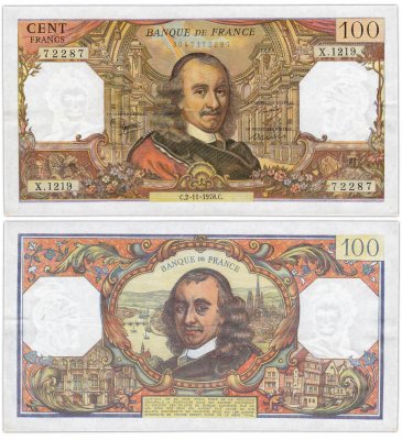 купить Франция 100 франков 1978 (Pick 149f)