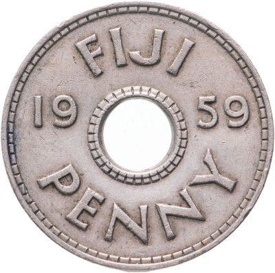 купить Фиджи 1 пенни (penny) 1959