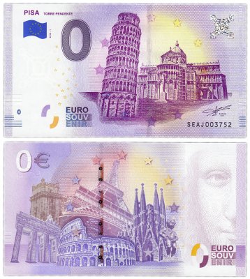 купить 0 евро (euro) «Пиза» 2018 (NEW)