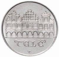 Купить Чехословакия 50 крон (korun) 1986 "Тельч"