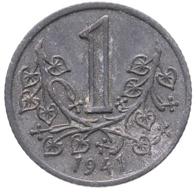 купить Богемия и Моравия 1 крона (koruna) 1941