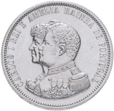 купить Португалия 1000 рейс (reis) 1898 400 лет Открытию Индии