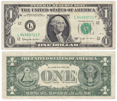 купить США 1 доллар 1963B года (Pick 443c) L-Сан Франциско